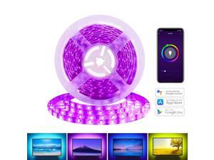Avatar Controls Smart LED Light Strip, Waterproof Wifi Flexible Backlight Strip, RGB LEDs Tape Lighting, Dimmable, 16million Color, 16.4FT/5M, APP Remote Control, Compatible with Alexa/ Google Home Avatar Controls Smart LED Light Strip, Waterproof Wifi Flexible Backlight Strip, RGB LEDs Tape Lighting, Dimmable, 16million Color, 16.4FT/5M, APP Remote Control, Compatible with Alexa/ Google Home