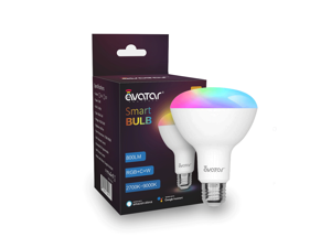 Avatar Controls Smart Wifi Light Bulbs, BR30 Dimmable LED Light Bulbs, 800 Lumen, Time Control, 9W Compatible with Alexa / Google Assistant / IFTTT, Remote Control No Hub Required, E27 Base Avatar Controls Smart Wifi Light Bulbs, BR30 Dimmable LED Light Bulbs, 800 Lumen, Time Control, 9W Compatible with Alexa / Google Assistant / IFTTT, Remote Control No Hub Required, E27 Base