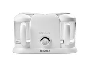BEABA Babycook Plus 4 in 1 Steam Cooker and Blender, Baby Food Maker, White BEABA Babycook Plus 4 in 1 Steam Cooker and Blender, Baby Food Maker, White