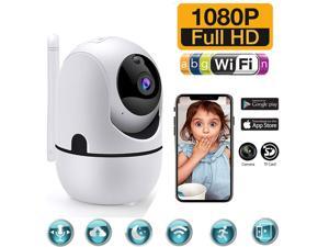 1080P Security Camera, HM203 UG WiFi Home Indoor Camera with Smart Night Vision/2 Way Audio/Motion Detection, Wireless IP Dog Camera for Baby/Pet/Nanny Monitor, Cloud/MicroSD Support 1080P Security Camera, HM203 UG WiFi Home Indoor Camera with Smart Night Vision/2 Way Audio/Motion Detection, Wireless IP Dog Camera for Baby/Pet/Nanny Monitor, Cloud/MicroSD Support