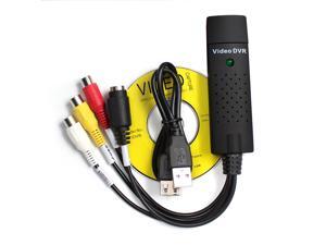 USB 2.0 Easycap Capture 4 Channel Video TV DVD VHS Audio Capture Video Adapter Card TV Video DVR for Windows 10/8/7/XP USB 2.0 Easycap Capture 4 Channel Video TV DVD VHS Audio Capture Video Adapter Card TV Video DVR for Windows 10/8/7/XP