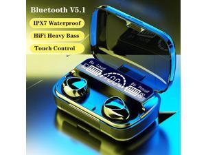 Abelanja TWS Wireless Headphones Earphones 1200mAh Charging Box Bluetooth-compatible Stereo Waterproof Earbuds Headsets With Microphone Abelanja TWS Wireless Headphones Earphones 1200mAh Charging Box Bluetooth-compatible Stereo Waterproof Earbuds Headsets With Microphone