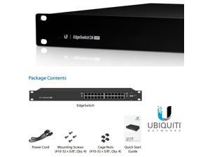 Ubiquiti Networks EdgeSwitch 24 ES-24-500W-US Managed PoE+ Gigabit Switch with SFP Ubiquiti Networks EdgeSwitch 24 ES-24-500W-US Managed PoE+ Gigabit Switch with SFP