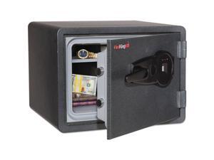 FireKing - KY0913-1GRFL - One Hour Fire and Water Safe w/Biometric Fingerprint Lock, 0.85 cu. ft, Graphite FireKing - KY0913-1GRFL - One Hour Fire and Water Safe w/Biometric Fingerprint Lock, 0.85 cu. ft, Graphite