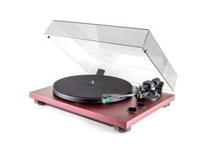 TEAC TN-400S Belt-Driven Turntable with S-Shaped Tonearm (Matte Bordeaux) TEAC TN-400S Belt-Driven Turntable with S-Shaped Tonearm (Matte Bordeaux)