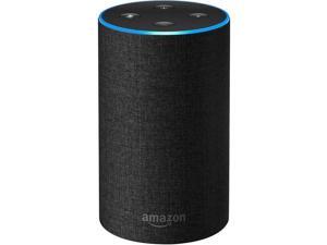 Amazon Echo Smart Speaker - Charcoal - 360? Circle Sound - Wireless LAN - Bluetooth - Alarm, Multiroom Capability, Hands-free, Omnidirectional Sound, Noise Cancelling, Smart Capable, Built-in ... Amazon Echo Smart Speaker - Charcoal - 360? Circle Sound - Wireless LAN - Bluetooth - Alarm, Multiroom Capability, Hands-free, Omnidirectional Sound, Noise Cancelling, Smart Capable, Built-in ...