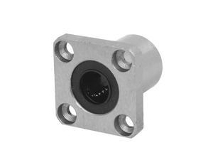 LMK12UU 12mm Inner Dia Square Flange Mount Linear Motion Ball Bearing LMK12UU 12mm Inner Dia Square Flange Mount Linear Motion Ball Bearing