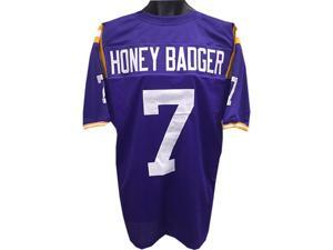 Athlon CTBL-018974N Tyrann Mathieu Honey Badger Unsigned Purple Custom Stitched Football Jersey - Extra Large Athlon CTBL-018974N Tyrann Mathieu Honey Badger Unsigned Purple Custom Stitched Football Jersey - Extra Large