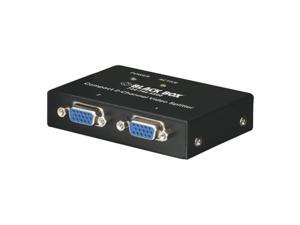 Black Box AC1056A-2 Video Splitter - 1920 x 1440 - 1 x 2 Black Box AC1056A-2 Video Splitter - 1920 x 1440 - 1 x 2