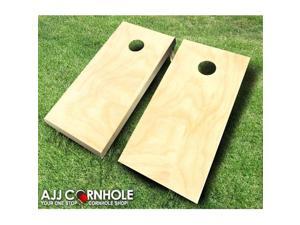 AJJCornhole 101 Plain Cornhole Set with Bags - 8 x 24 x 48 in. AJJCornhole 101 Plain Cornhole Set with Bags - 8 x 24 x 48 in.