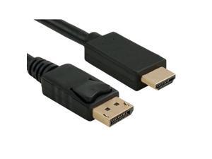 Cable Leader DP103-1106 6 ft. Gold Plated Premium DisplayPort to HDMI Male to Male Cable - Black Cable Leader DP103-1106 6 ft. Gold Plated Premium DisplayPort to HDMI Male to Male Cable - Black