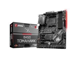 MSI B450TOMAHAWK Motherboard AMD Ryzen AM4 B450 64GB DDR4 PCIE DVI & HDMI MSI B450TOMAHAWK Motherboard AMD Ryzen AM4 B450 64GB DDR4 PCIE DVI & HDMI