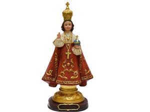 12" Santo Nino Infant of Prague with Gold Accents Religious Christmas Table Top Figure 12" Santo Nino Infant of Prague with Gold Accents Religious Christmas Table Top Figure