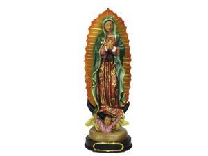 12" Our Lady of Guadalupe with Angel Religious Christmas Table Top Figure 12" Our Lady of Guadalupe with Angel Religious Christmas Table Top Figure