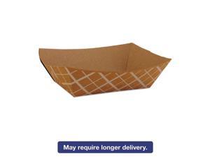 SCT Paper Food Baskets Brown/White Check 1 lb Capacity 1000/Carton 0513 SCT Paper Food Baskets Brown/White Check 1 lb Capacity 1000/Carton 0513