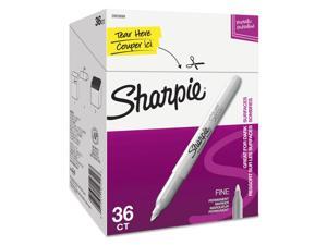 Sharpie Metallic Permanent Markers - Office Pack Fine Metallic Silver 36/PK Sharpie Metallic Permanent Markers - Office Pack Fine Metallic Silver 36/PK