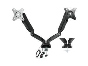 VIVO Dual Monitor Counterbalance Gas Spring Desk Mount Stand w/ USB and Audio | Fits Screens up to 27" (STAND-V002OU) VIVO Dual Monitor Counterbalance Gas Spring Desk Mount Stand w/ USB and Audio | Fits Screens up to 27" (STAND-V002OU)