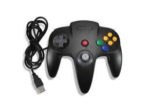 Classic Retro N64 Bit USB Wired Controller for PC and MAC - Black Classic Retro N64 Bit USB Wired Controller for PC and MAC - Black