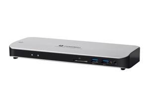 Monoprice Thunderbolt 3 Docking Station - Silver | Power Delivery up to 60-Watts, Dual Display up to 4K @ 60Hz for Windows and Apple MacBook Pros Monoprice Thunderbolt 3 Docking Station - Silver | Power Delivery up to 60-Watts, Dual Display up to 4K @ 60Hz for Windows and Apple MacBook Pros