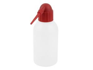 Tapered Nozzle Graduated Capped Squirt Squeeze Bottle Red Clear White 250ml Tapered Nozzle Graduated Capped Squirt Squeeze Bottle Red Clear White 250ml