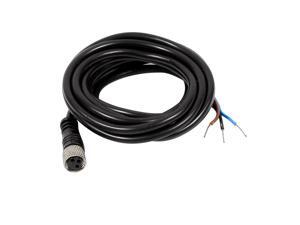 M8 Female Straight 3 Pins Connector Aviation Socket Electrical Cable 2M M8 Female Straight 3 Pins Connector Aviation Socket Electrical Cable 2M