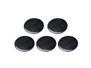 5Pcs 4V 80mA Poly Mini Round Solar Cell Panel Module for Phone Toys Charger 5Pcs 4V 80mA Poly Mini Round Solar Cell Panel Module for Phone Toys Charger