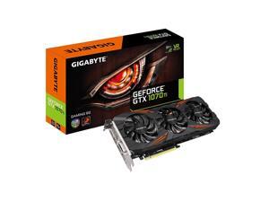 GIGABYTE GeForce GTX 1070 Ti DirectX 12 GV-N107TGAMING-8GD 8GB 256-Bit GDDR5 PCI Express 3.0 x16 SLI Support ATX Video Card GIGABYTE GeForce GTX 1070 Ti DirectX 12 GV-N107TGAMING-8GD 8GB 256-Bit GDDR5 PCI Express 3.0 x16 SLI Support ATX Video Card
