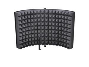 Studio Microphone Isolation Shield Acoustic Foam Panel Sound Absorbing Recording Panel Stand Mount Studio Microphone Isolation Shield Acoustic Foam Panel Sound Absorbing Recording Panel Stand Mount