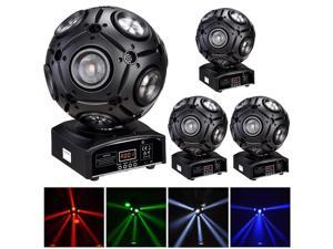 4Pcs 9x12W RGBW 4in1 LED Moving Head Beam Light Magic Ball Stage Light Party Ballroom Club Bar 4Pcs 9x12W RGBW 4in1 LED Moving Head Beam Light Magic Ball Stage Light Party Ballroom Club Bar