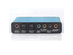 External Sound Card USB 6 Channel 5.1 / 7.1 Surround Adapter Audio USB 2.0 Optical Sound Card Adapter for PC Laptop External Sound Card USB 6 Channel 5.1 / 7.1 Surround Adapter Audio USB 2.0 Optical Sound Card Adapter for PC Laptop