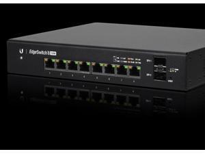 Ubiquiti Networks ES-8-150W-US Managed PoE+ Gigabit Switches with SFP, 8-Gigabit RJ45 Ports, 2-SFP Ports, 1- Serial Console Port Ubiquiti Networks ES-8-150W-US Managed PoE+ Gigabit Switches with SFP, 8-Gigabit RJ45 Ports, 2-SFP Ports, 1- Serial Console Port