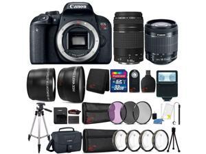 Canon EOS Rebel T7i 24.2MP Built-In WIFI DSLR Camera with 18-55mm Lens , 75-300mm Lens , Canon Camera Case and 32GB Ultimate Accessory Bundle Canon EOS Rebel T7i 24.2MP Built-In WIFI DSLR Camera with 18-55mm Lens , 75-300mm Lens , Canon Camera Case and 32GB Ultimate Accessory Bundle