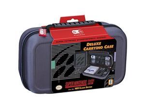 nintendo snes classic and nes classic deluxe travel case hard case with ballistic nylon exterior, holds nintendo snes or nes classic systems, ac adapter, power cord, both controllers and hdmi cable nintendo snes classic and nes classic deluxe travel case hard case with ballistic nylon exterior, holds nintendo snes or nes classic systems, ac adapter, power cord, both controllers and hdmi cable