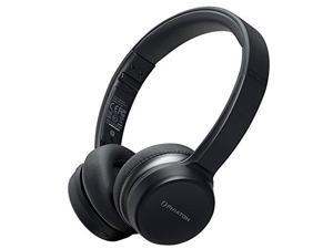 phiaton bluetooth headphones on ear, everplayx wireless headset 30 hours play time deep bass stereo, foldable, soft earpads w/builtin mic and wired mode for pc cell phones tv charcoal gray phiaton bluetooth headphones on ear, everplayx wireless headset 30 hours play time deep bass stereo, foldable, soft earpads w/builtin mic and wired mode for pc cell phones tv charcoal gray