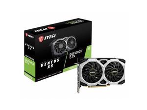 MSI NVIDIA GeForce GTX 1660 Ti VENTUS XS 6GB GDDR6 HDMI/3DisplayPort PCI-Express Video Card MSI NVIDIA GeForce GTX 1660 Ti VENTUS XS 6GB GDDR6 HDMI/3DisplayPort PCI-Express Video Card