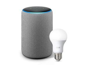 Amazon B07CT3W44K All-new Echo Plus (2nd gen) - Premium Sound with built-in Smart Home Hub - Heather Gray Amazon B07CT3W44K All-new Echo Plus (2nd gen) - Premium Sound with built-in Smart Home Hub - Heather Gray