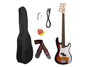 Professional 5 Color Optional Universal Electric Bass Guitar Maple Wood Body And Neck With Portable Carried Bag Professional 5 Color Optional Universal Electric Bass Guitar Maple Wood Body And Neck With Portable Carried Bag