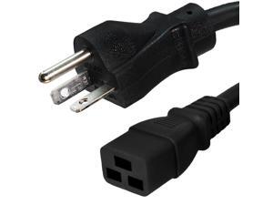 Ironbox 6-20 to C19 Connector Power Cord - Black - 1 Foot - 20A/250V - 12/3 SJT - IBX-4937-01 Ironbox 6-20 to C19 Connector Power Cord - Black - 1 Foot - 20A/250V - 12/3 SJT - IBX-4937-01