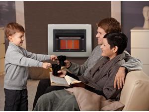 Cedar Ridge Hearth Dual Fuel Ventless Infrared Heater Model# CH3TPU - 3 Plaque, 20,000 BTU, T-Stat Control Cedar Ridge Hearth Dual Fuel Ventless Infrared Heater Model# CH3TPU - 3 Plaque, 20,000 BTU, T-Stat Control