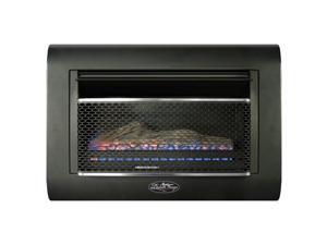 Duluth Forge Ventless Linear Wall Gas Fireplace - 26,000 BTU, T-STAT, Model DF300L Duluth Forge Ventless Linear Wall Gas Fireplace - 26,000 BTU, T-STAT, Model DF300L