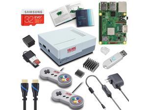 Vilros Raspberry Pi 3 Model B+ (B Plus) Retro Arcade Gaming Kit with 2 Classic USB Gamepads Vilros Raspberry Pi 3 Model B+ (B Plus) Retro Arcade Gaming Kit with 2 Classic USB Gamepads