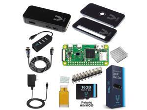 Vilros Raspberry Pi Zero W Complete Starter Kit-Premium Black Case Edition-Includes Pi Zero W and 7 Essential Accessories Vilros Raspberry Pi Zero W Complete Starter Kit-Premium Black Case Edition-Includes Pi Zero W and 7 Essential Accessories