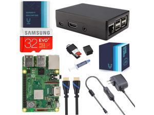 Vilros Raspberry Pi 3 Model B+ (Plus) Complete Starter Kit with Raspberry Pi Cooling-Heavy Duty Aluminum Case Vilros Raspberry Pi 3 Model B+ (Plus) Complete Starter Kit with Raspberry Pi Cooling-Heavy Duty Aluminum Case