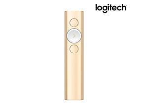 Logitech Spotlight Presentation Remote - Advanced Digital Highlighting with Bluetooth, Universal Compatibility, 30m Range and Quick Charging - Gold Logitech Spotlight Presentation Remote - Advanced Digital Highlighting with Bluetooth, Universal Compatibility, 30m Range and Quick Charging - Gold