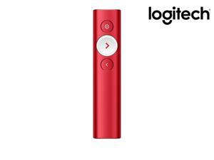 Logitech Spotlight Presentation Remote - Advanced Digital Highlighting with Bluetooth, Universal Compatibility, 30m Range and Quick Charging - Red Logitech Spotlight Presentation Remote - Advanced Digital Highlighting with Bluetooth, Universal Compatibility, 30m Range and Quick Charging - Red