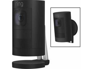 Ring Stick Up Wireless Battery Indoor and Outdoor Security Camera Black Ring Stick Up Wireless Battery Indoor and Outdoor Security Camera Black
