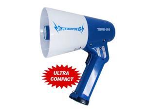 Ultra Compact ThunderPower THUN-150 / 15 Watt Megaphone
This Megaphone Uses 8 AA Batteries Ultra Compact ThunderPower THUN-150 / 15 Watt Megaphone
This Megaphone Uses 8 AA Batteries