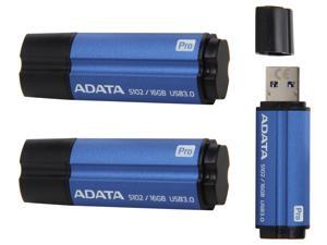 (Pack of 3) ADATA 16GB Blue Aluminum Body w/ Snap-on Cap USB 3.0 Flash Drive (Pack of 3) ADATA 16GB Blue Aluminum Body w/ Snap-on Cap USB 3.0 Flash Drive