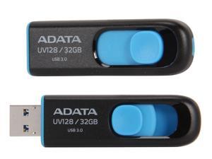 (Pack of 2) ADATA 32GB Blue Easy Thumb Activated USB 3.0 Flash Drive (Pack of 2) ADATA 32GB Blue Easy Thumb Activated USB 3.0 Flash Drive