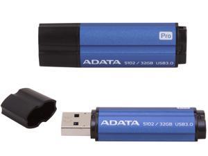 (Pack of 2) ADATA 32GB Blue Aluminum Body w/ Snap-on Cap USB 3.0 Flash Drive (Pack of 2) ADATA 32GB Blue Aluminum Body w/ Snap-on Cap USB 3.0 Flash Drive